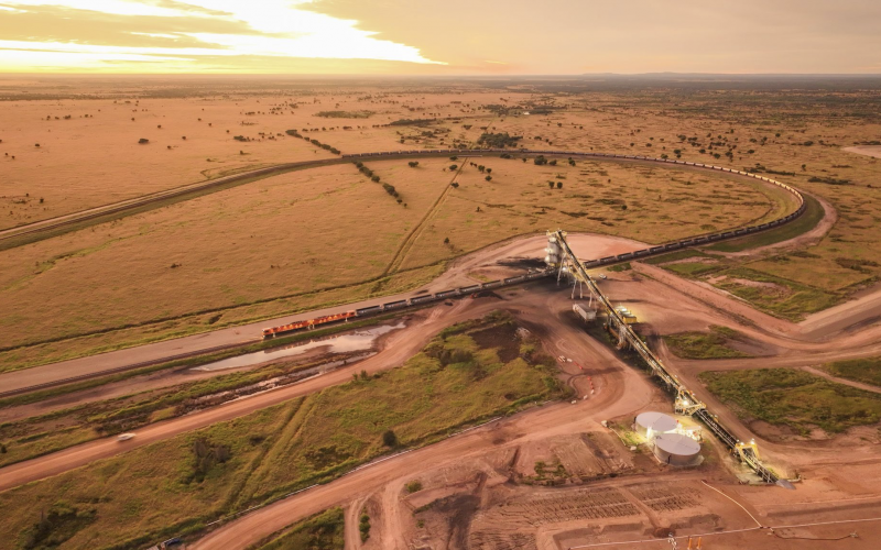 Balloon Loop, Carmichael Rail Project, Australia